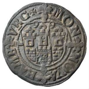 Fundmünze, Doppelschilling (1/16 Taler), 1599