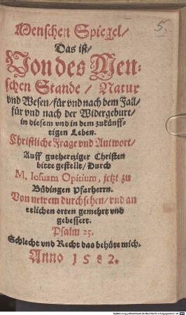 Menschen-Spiegel