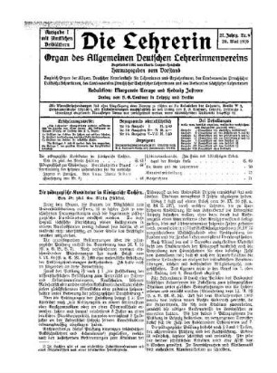 Die pädagogische Kandidatur im Königreiche Sachsen