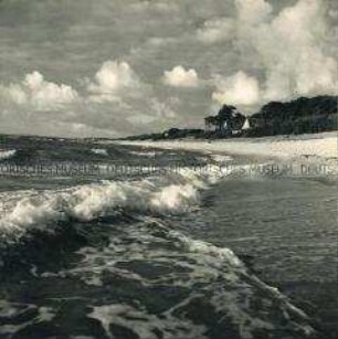 Ostsee, Brandung an der Samlandküste bei Pillau