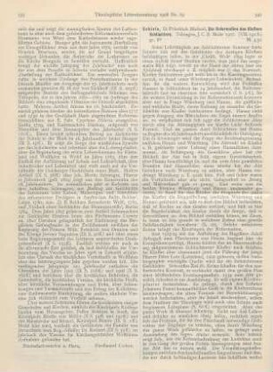 540-542 [Rezension] Schiele, Friedrich Michael, Die Reformation des Klosters Schlüchtern
