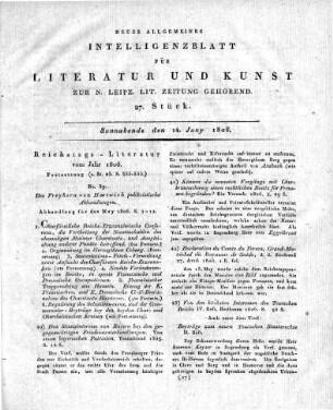 1806-06-14 : 27. Stück