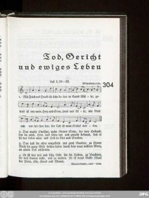 Tod, Gericht und ewiges Leben