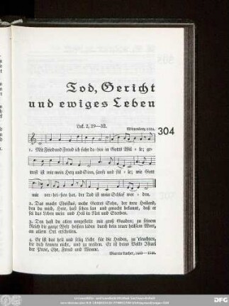 Tod, Gericht und ewiges Leben