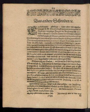 Das andere Schreiben [et]c.