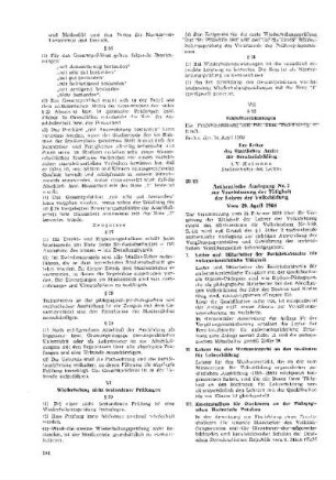 Authentische Auslegung Nr. 2 zur Vereinbarung der Tätigkeit der Lehrer der Volksbildung : 29/68 vom 29. April 1968 ; [Verfügungen]