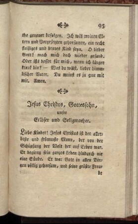 Jesus Christus, Gottessohn, unser Erlöser und Seligmacher.