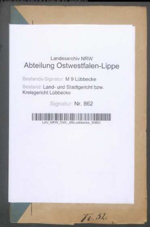 Erblasser: Kettler, Johann Heinrich Gottlieb: