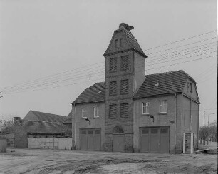 Forst-Eula (Kr.Spree-Neiße). Feuerwache, Finkenweg 1, Straßenansicht