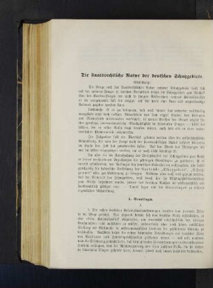 Die staatsrechtliche Natur der deutschen Schutzgebiete.