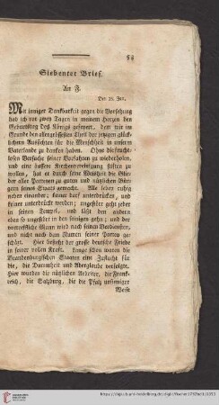 Siebenter Brief