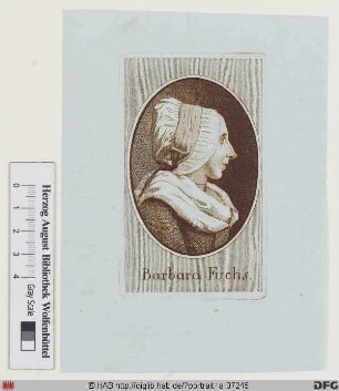 Bildnis Barbara Fuchs, geb. ?