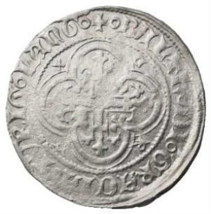 Fundmünze, Fürstengroschen (12 meißnische Pfennige), 1395 - 1405