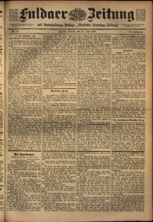 Ausgabe vom Freitag, den 24. Juni 1898.