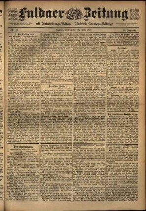 Ausgabe vom Freitag, den 24. Juni 1898.