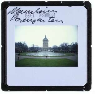 Mannheim, Wasserturm,Mannheim, Friedrichsplatz