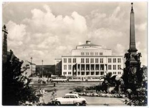 Messestadt Leipzig : Opernhaus am Karl-Marx-Platz