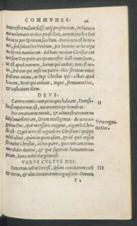 Verus Cultus Dei.