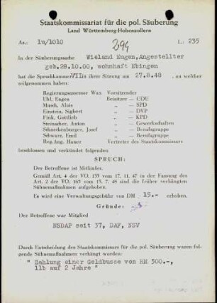 Wieland, Eugen