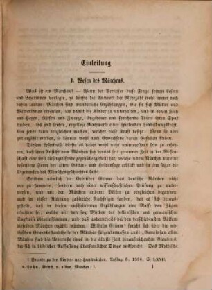 Griechische und albanesische Märchen, 1