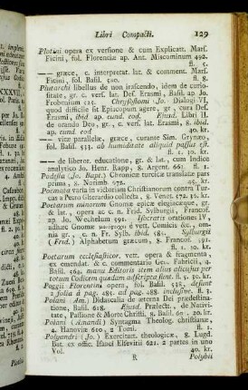 Podesta (Jo. Bapt.) Chronicæ turcicæ[...] - Zwichemi (Vigilii) epistolæ[...]