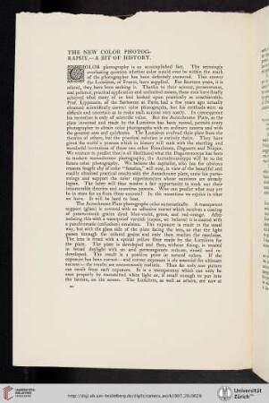 The New Color of Photography—A Bit of History