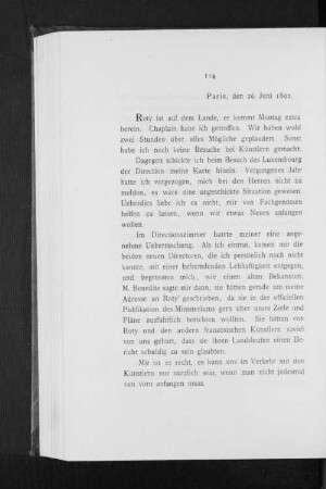 Paris, den 26. Juni 1892.