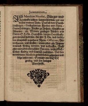 Juramentum