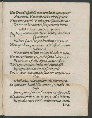 Ad D. Iohannem Böringerum.