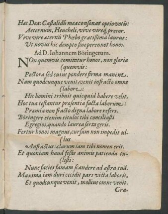 Ad D. Iohannem Böringerum.