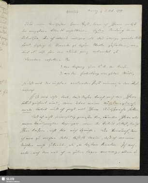 Nr. 66-75: Forster an die Vossische Buchhandlung. Oktober-Dezember 1791.