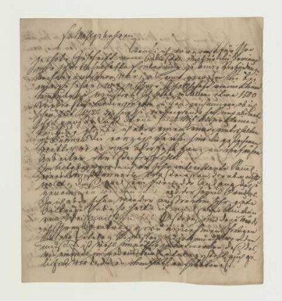 Brief von Johann August Gottlob Weigel an Joseph Heller