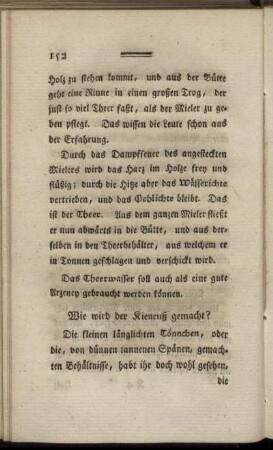 Wie wird der Kienruß gemacht? ...