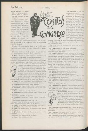 Cositas del congreso