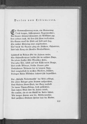 Detlev von Liliencron.