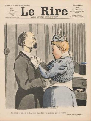 - Tu verras ce que je te dis, mon gros chéri: tu arriveras par les femmes!