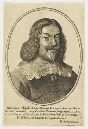 Bildnis des Ioannes Adlerus Saluius