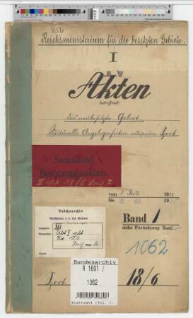 Das neubesetzte Gebiet: Kulturelle Angelegenheiten, insbes. Sport