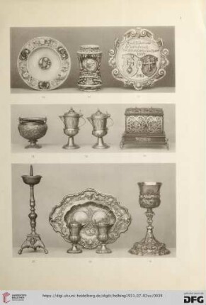 Tafel I-XV