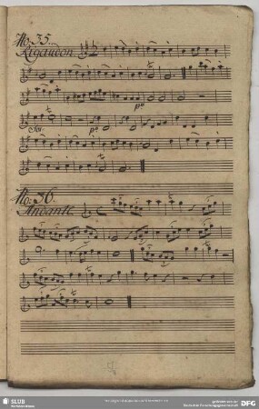36. Anonymus, Andante, C-Dur