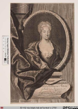 Bildnis Ursula Maria Plitz, geb. Kemnitz