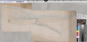 [Karte des Reeser Eilands mit Hübsche Ward, Eilandsche Ward, Willigen Pass].