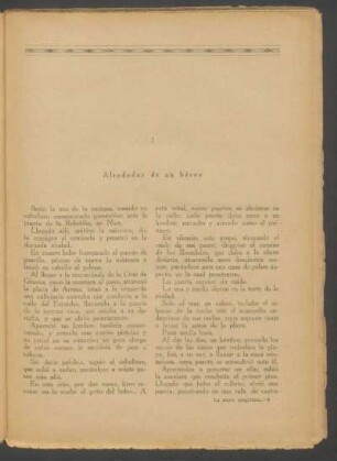 I - Alrededor de un héroe