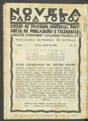 1929,1,3: 1 ano, no. 3 (30 de abril de 1929)
