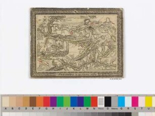 [26]: Militärkarte der Schlacht bei Freiberg am 29. Oct. 1762, ab 1763 : [26] : Freyberg : le 29. Oct. 1762. - [Ca. 1:65 000]. - [S.l.] , [ab 1763]. - 1 Kt. : kol. Kupferstich ; 11 x 8 cm