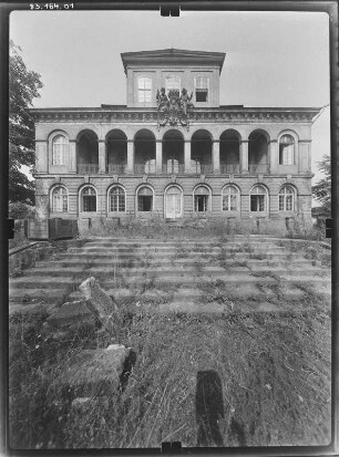 Dresden-Übigau, Rethelstraße 47. Schloß. Elbseite