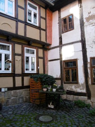 Halberstadt: Fachwerkhäuser Am Steinhof