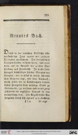 Neuntes Buch