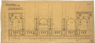 Billing, Hermann; Karlsruhe, Hirschstr. 101 a / Vorholzstr.; Haus Kohlbecker - Fassade (Ansicht 3. OG)