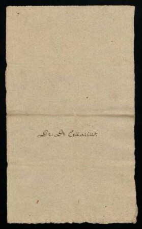 Cellarius, 1664-1675 [Theodor (1627-1677), Professor für griechische Sprache 1660-1677]